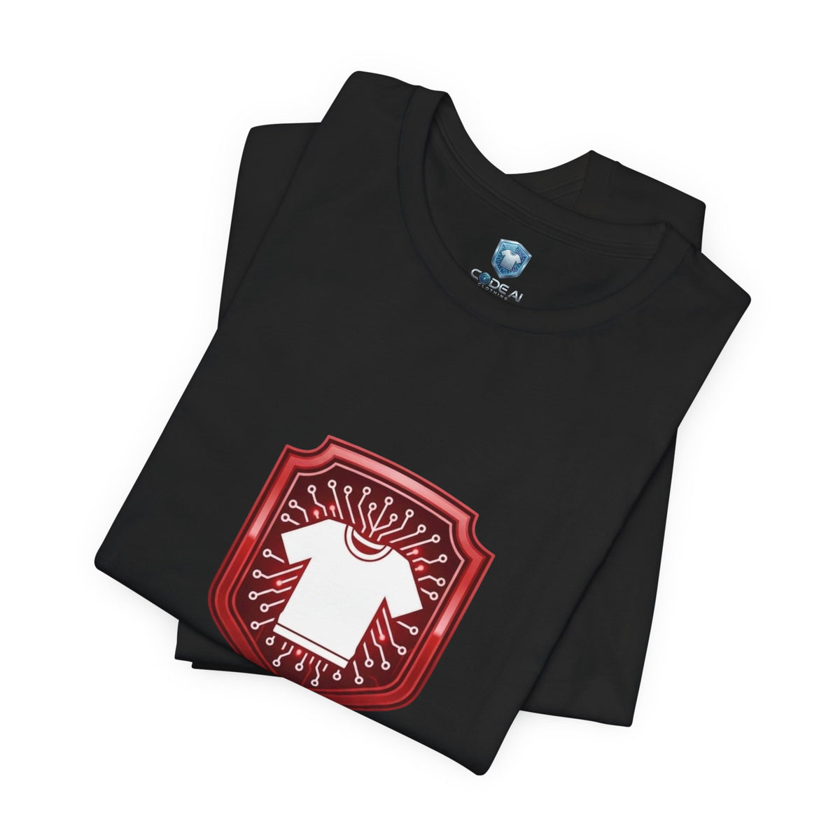 Red and white CodeAiclothing
