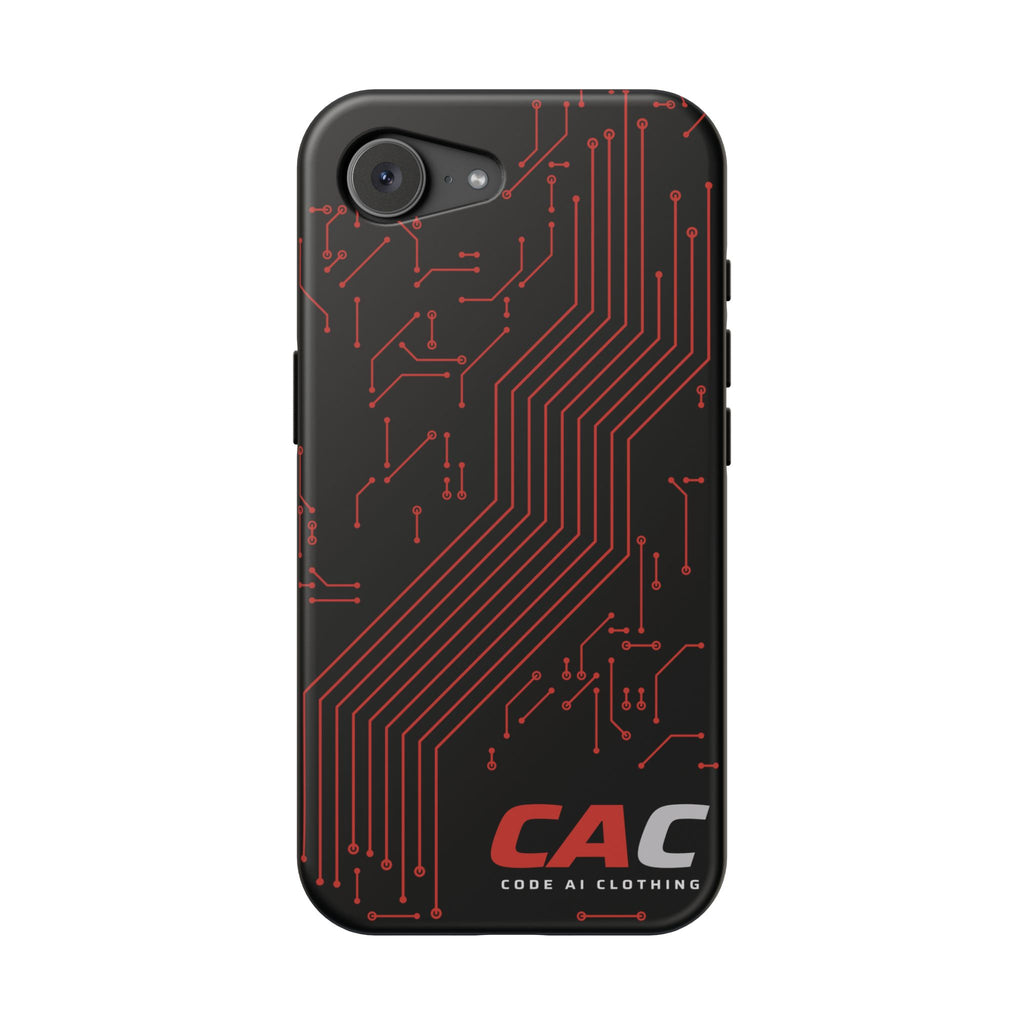 Code AI Circuit Phone Case