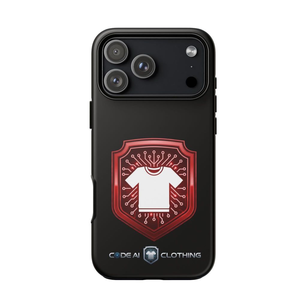 Red and White Code Case