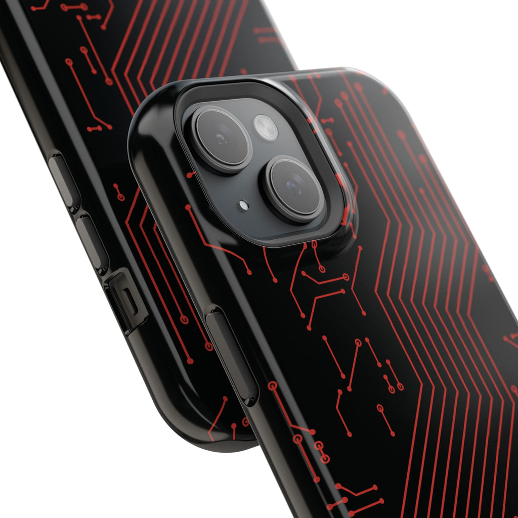 Code AI Circuit Phone Case
