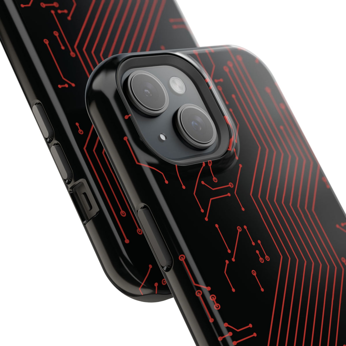 Code AI Circuit Phone Case