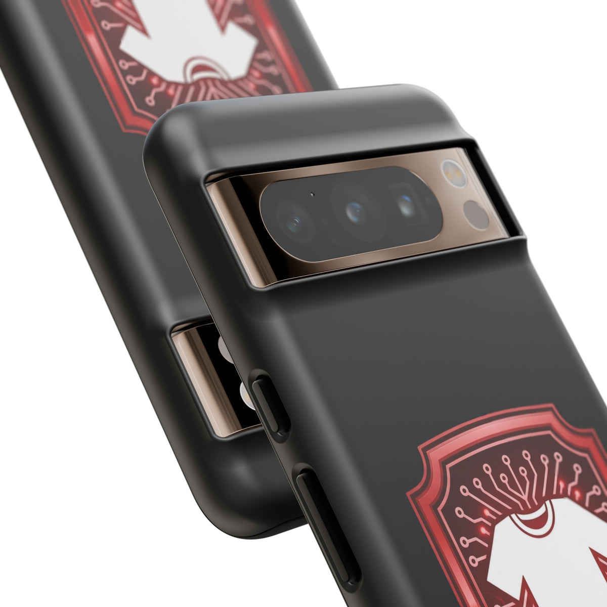Red and White Code Case