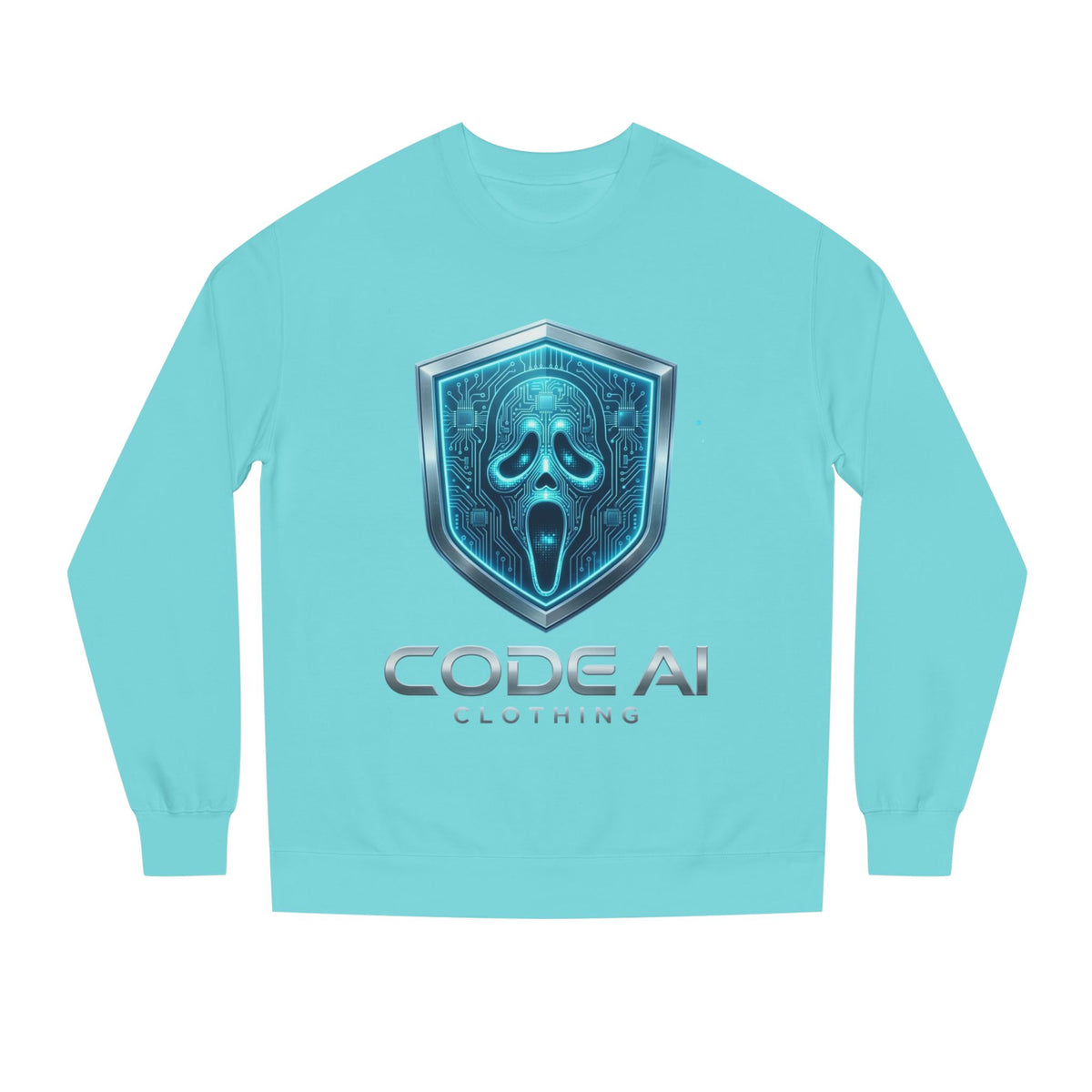 Ghost CodeAiclothing Crew Neck Sweatshirt
