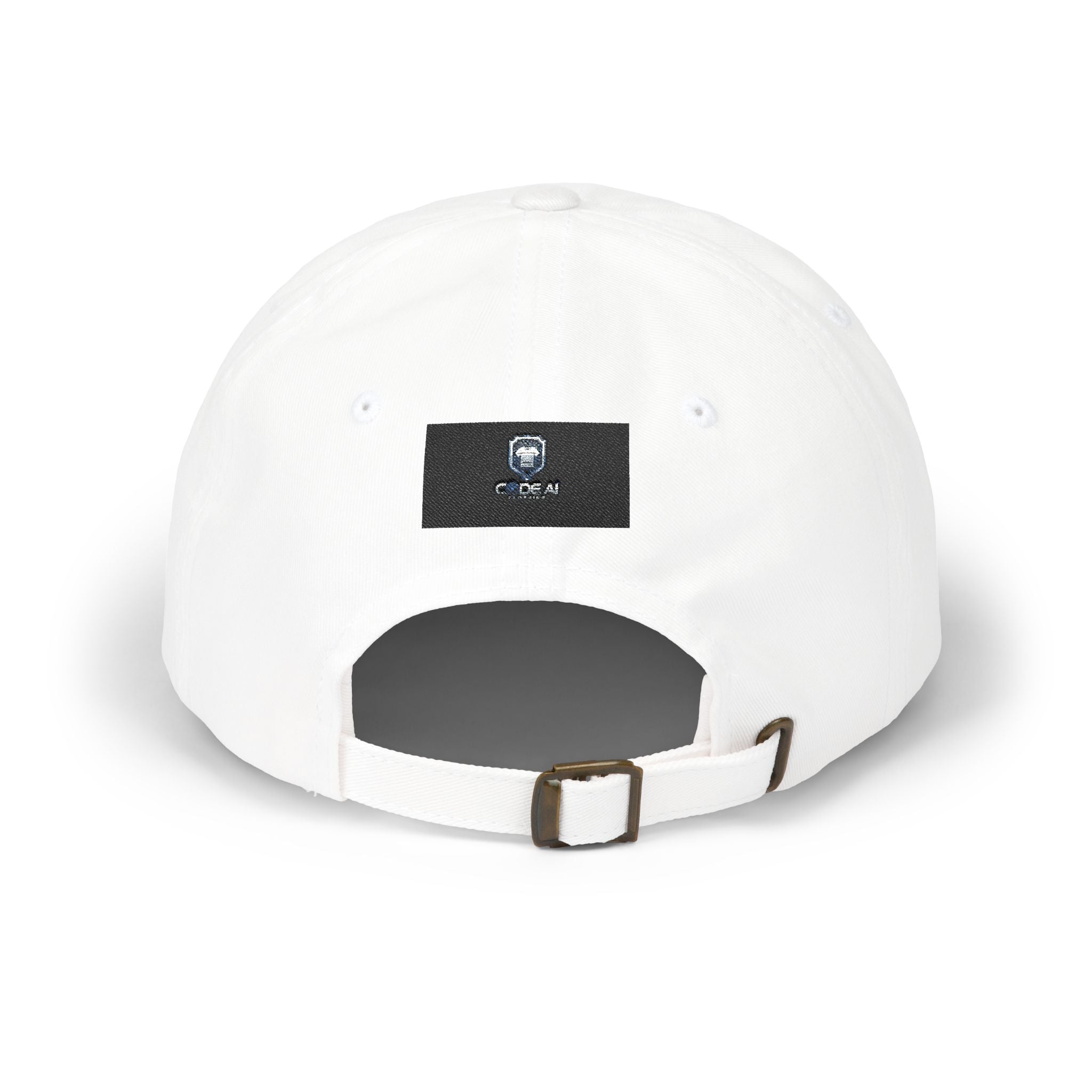 Code AI Logo Dad Cap — Embroidered Tech Baseball Hat