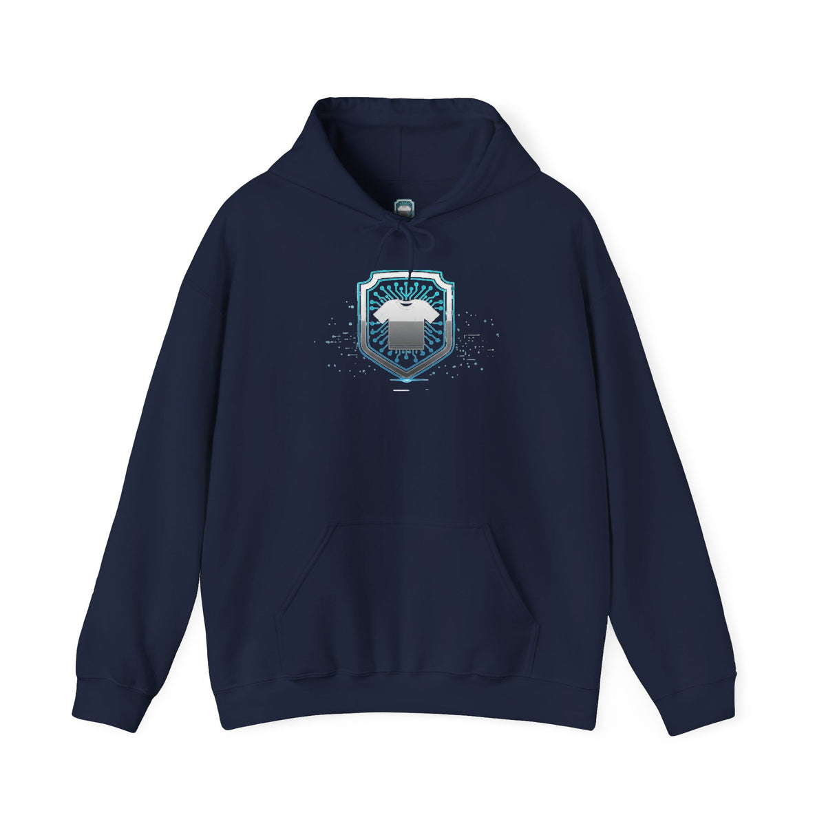 Code AI Logo Hoodie — Programmer Tech Pullover