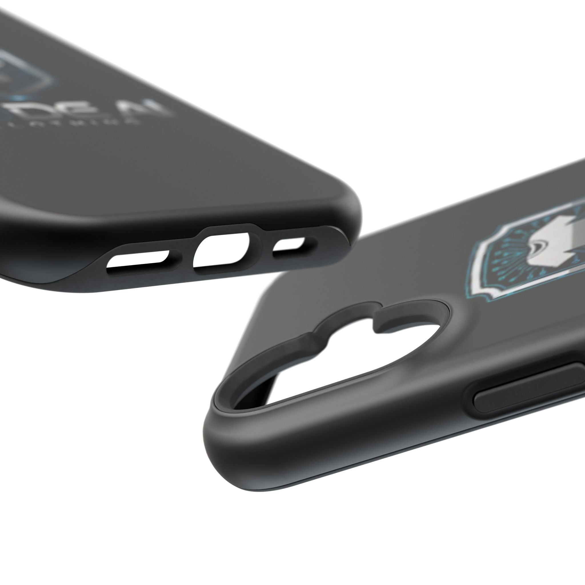 Code AI Clothing Impact-Resistant Phone Case — Tech Shield Logo
