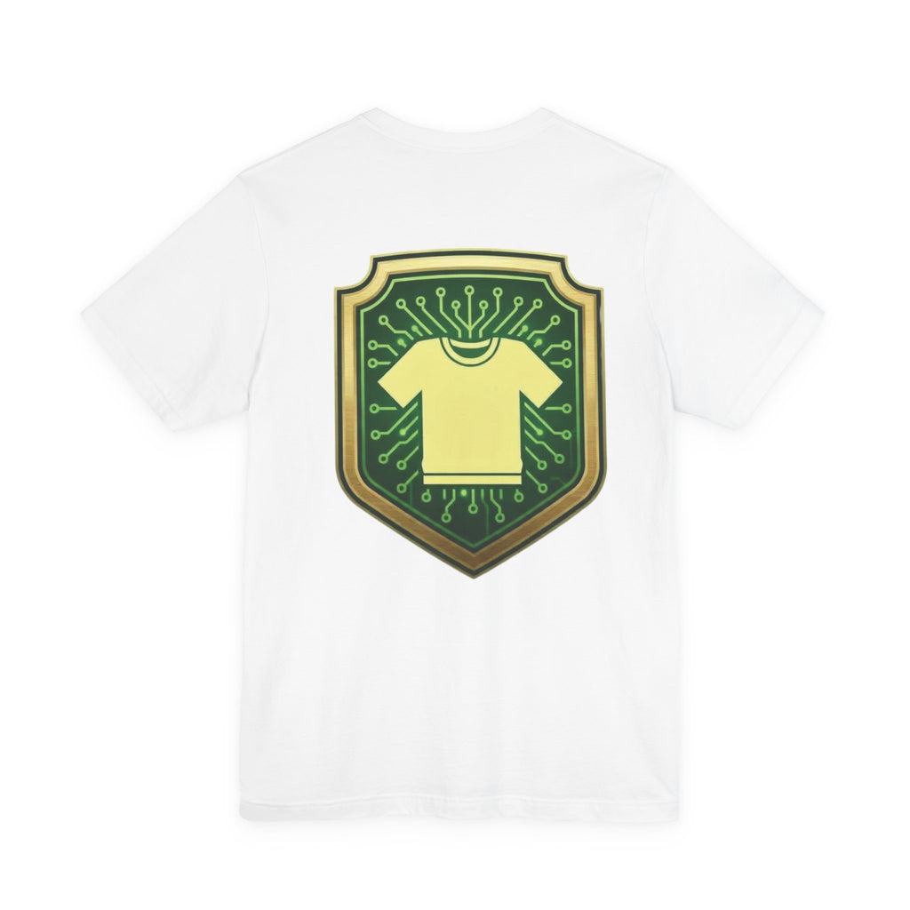 Green and yellow Short Sleeve Tee