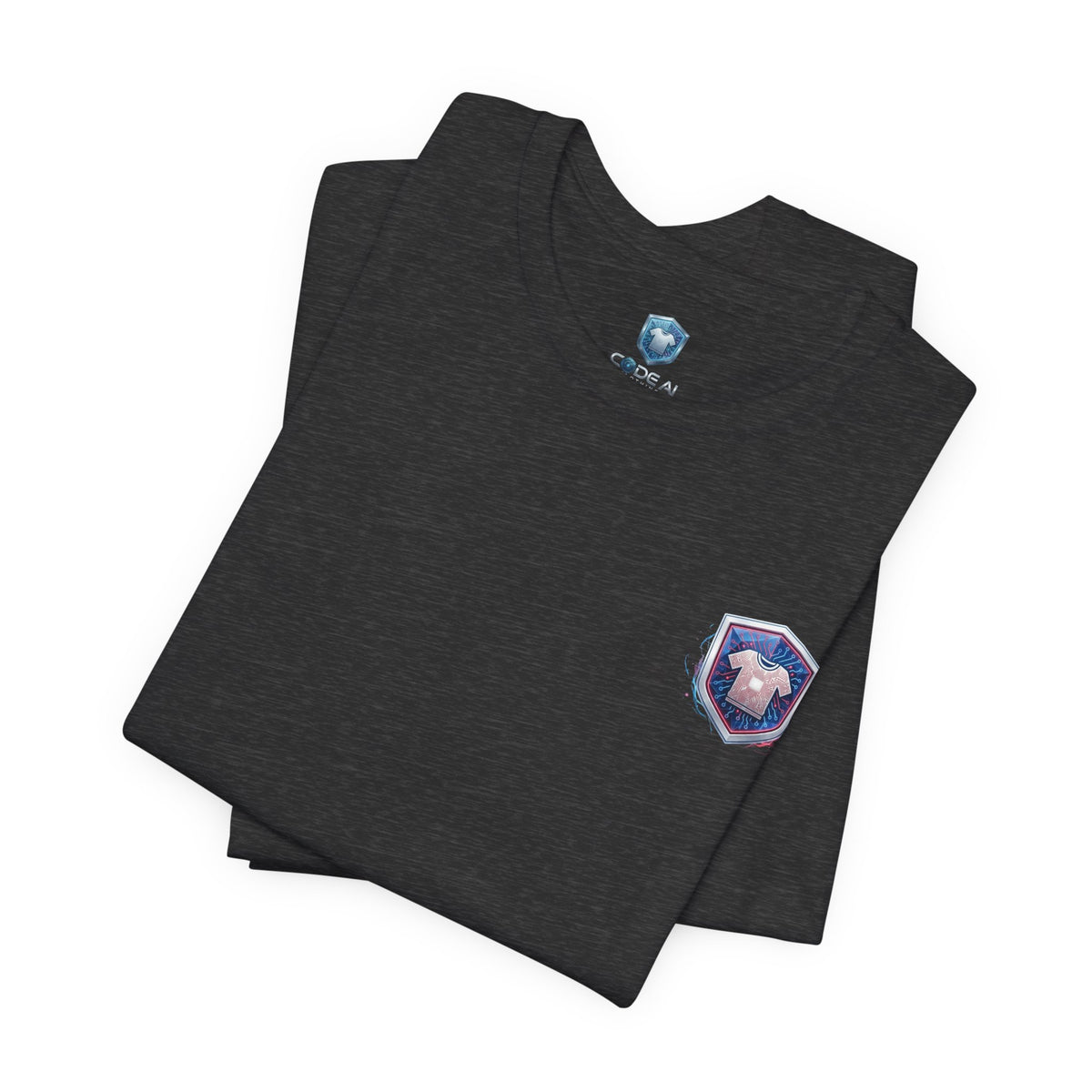 Red White and Blue Code Tee