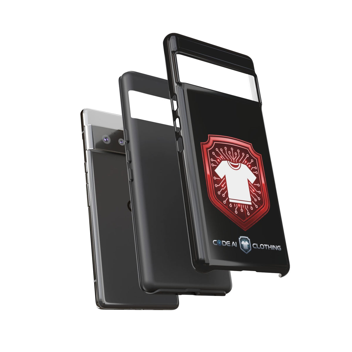 Red and White Code Case
