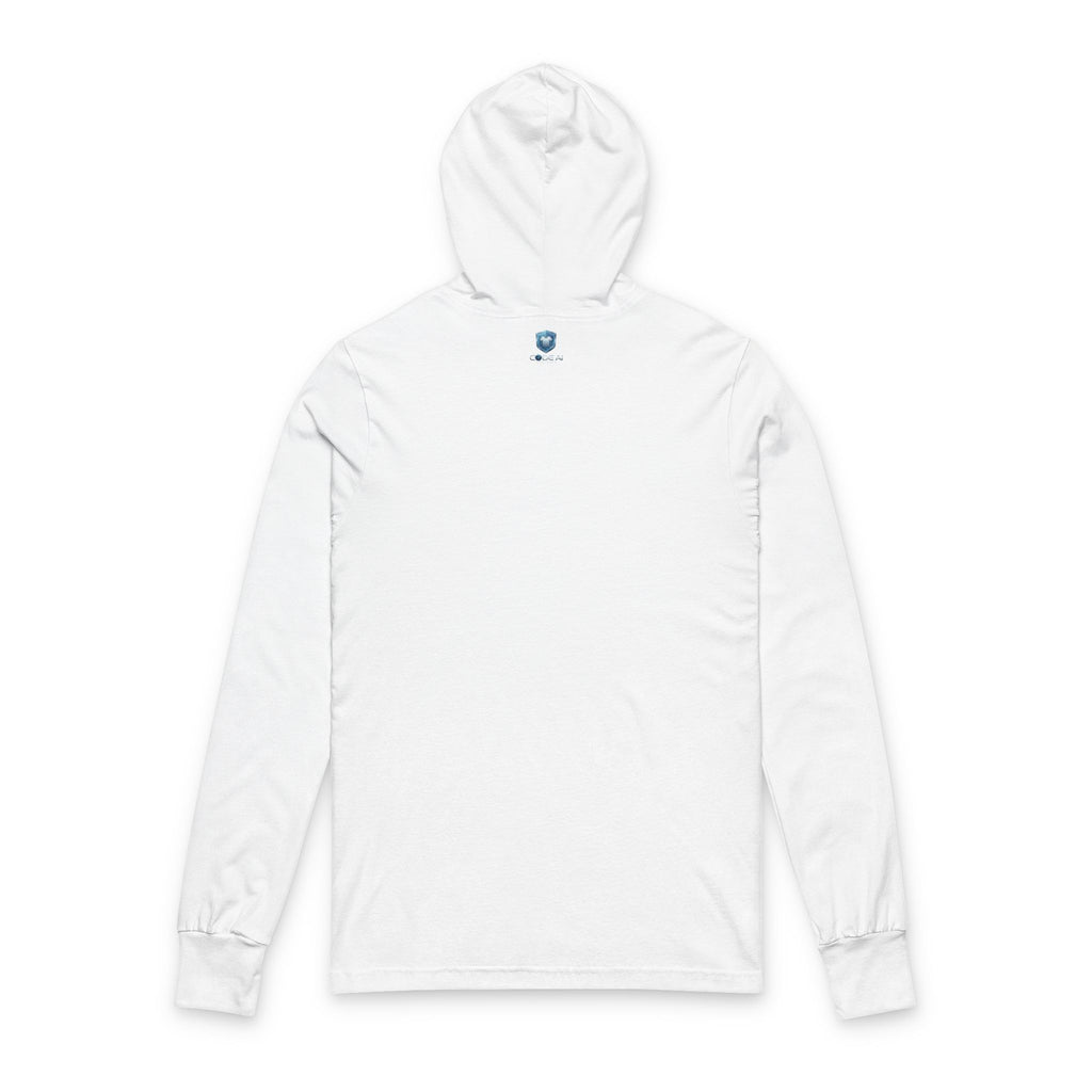 Wolf CodeAiclothing Hooded Long Sleeve Tee