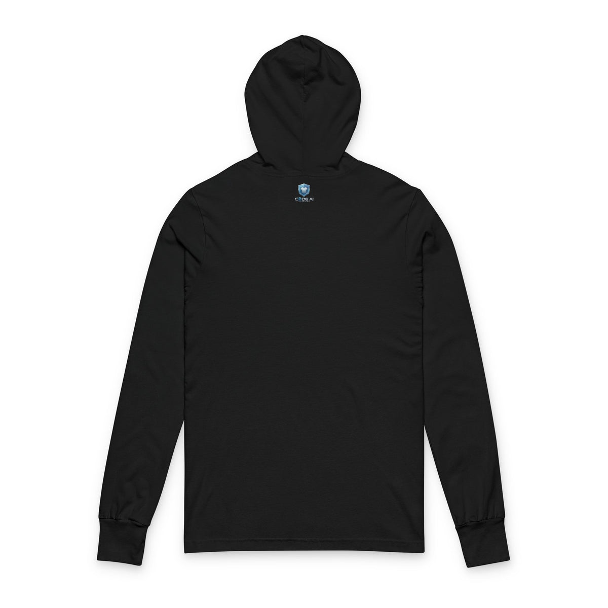 Wolf CodeAiclothing Hooded Long Sleeve Tee