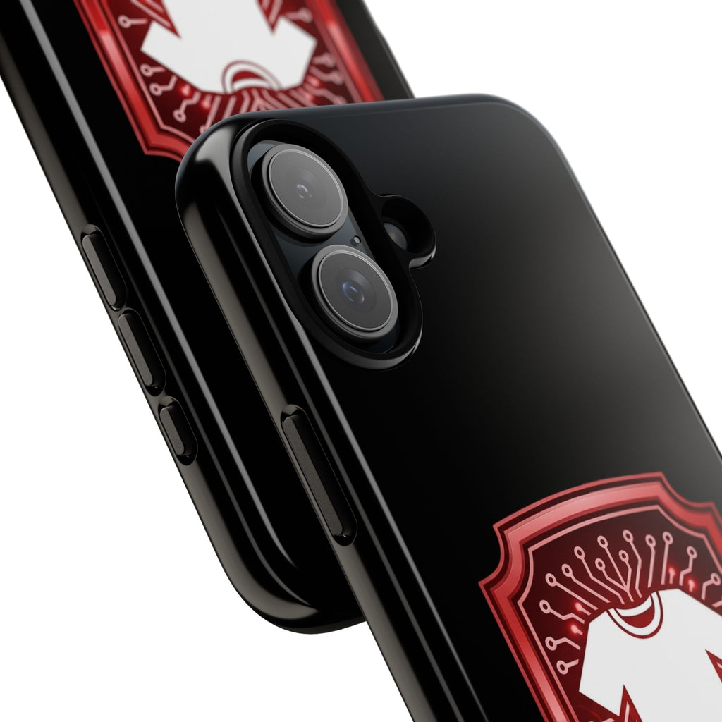 Red and White Code Case