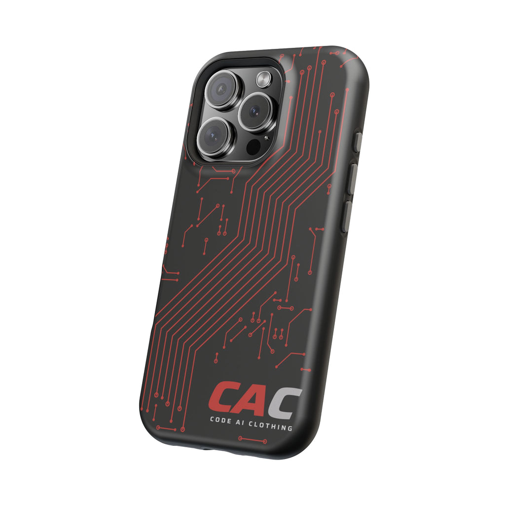 Code AI Circuit Phone Case