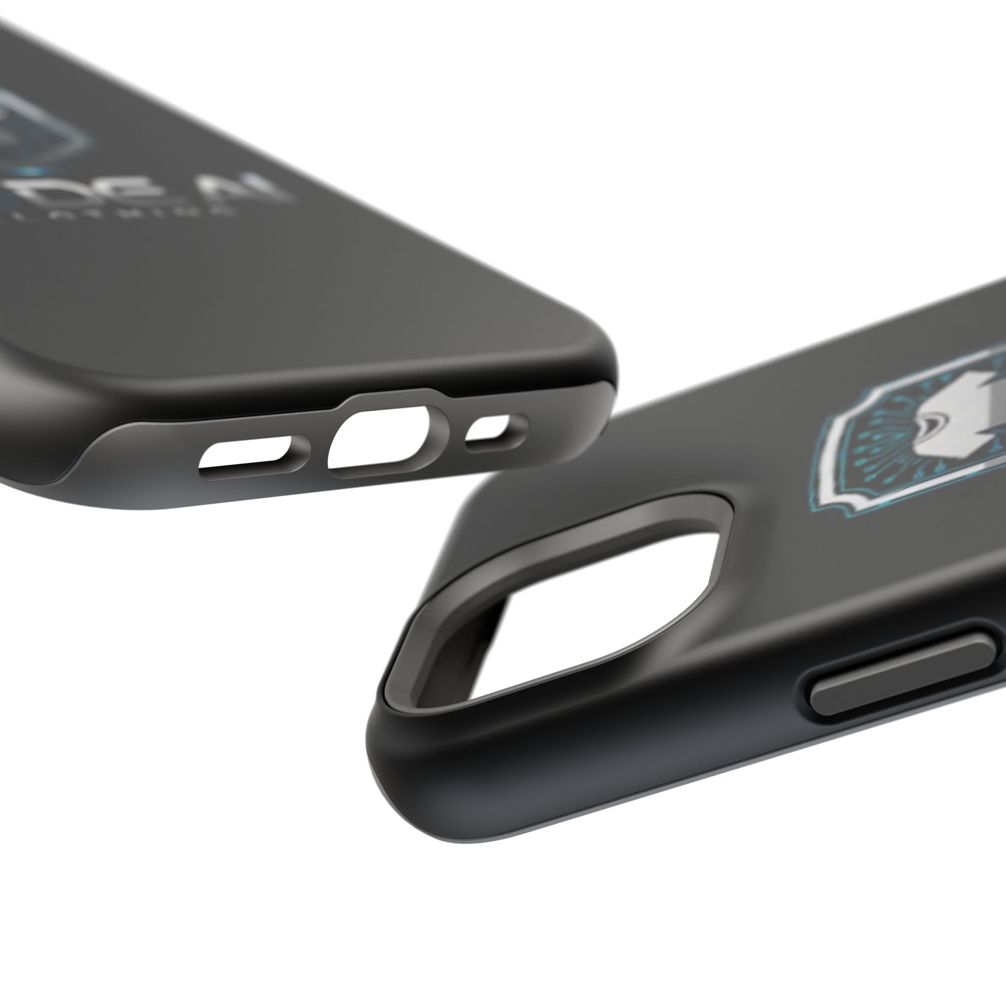 Code AI Clothing Impact-Resistant Phone Case — Tech Shield Logo