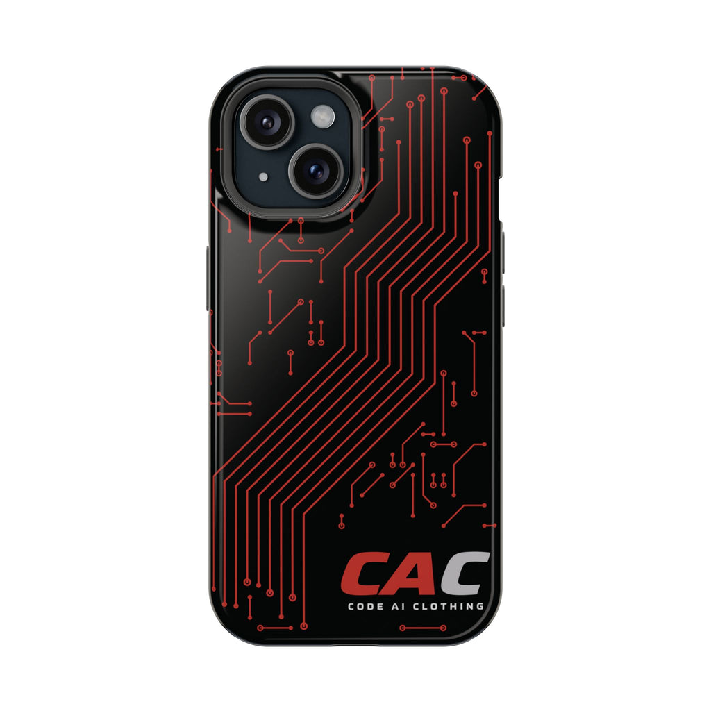 Code AI Circuit Phone Case