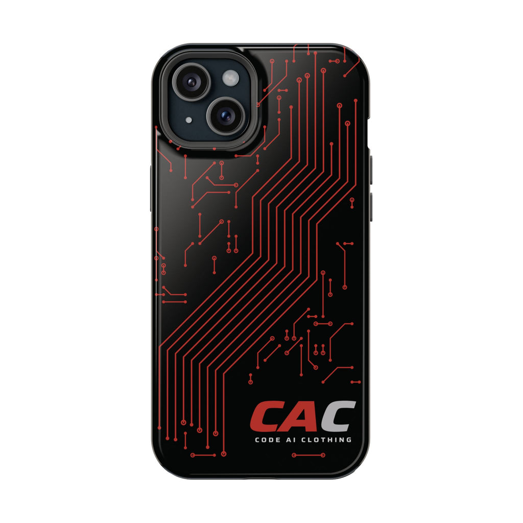 Code AI Circuit Phone Case