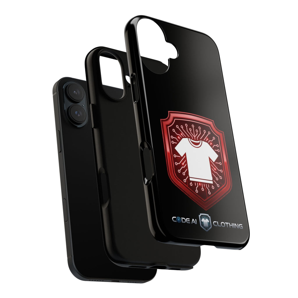 Red and White Code Case