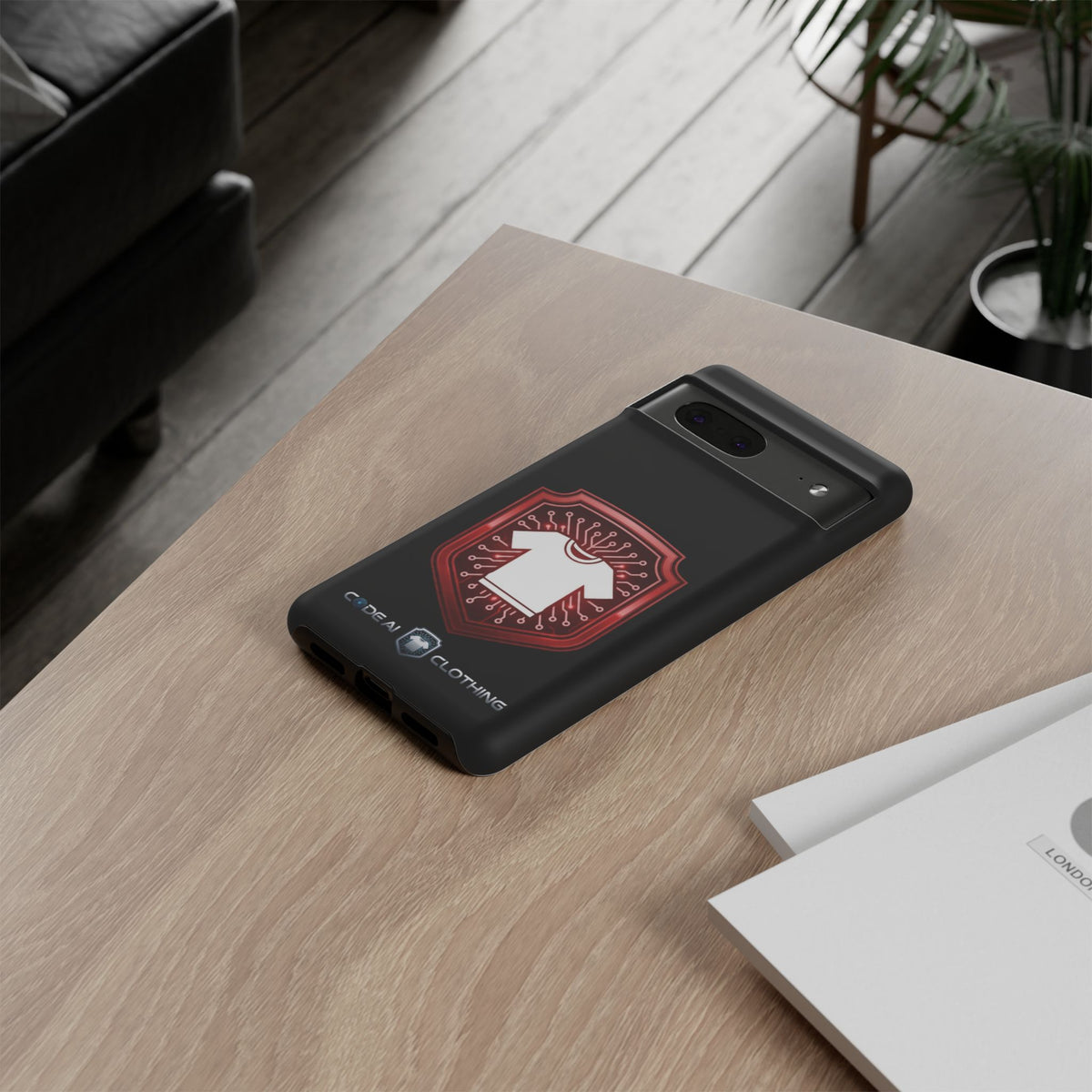 Red and White Code Case