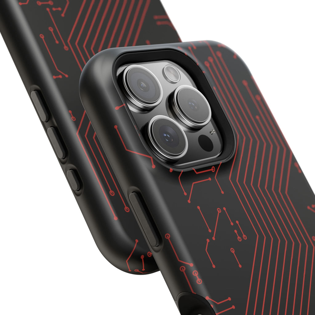 Code AI Circuit Phone Case