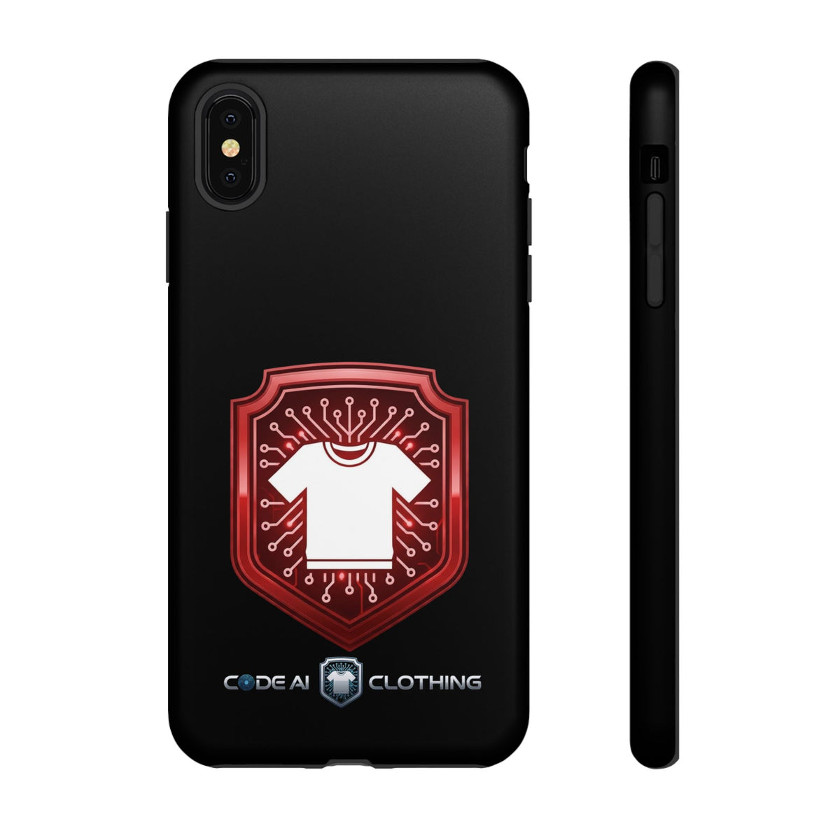 Red and White Code Case