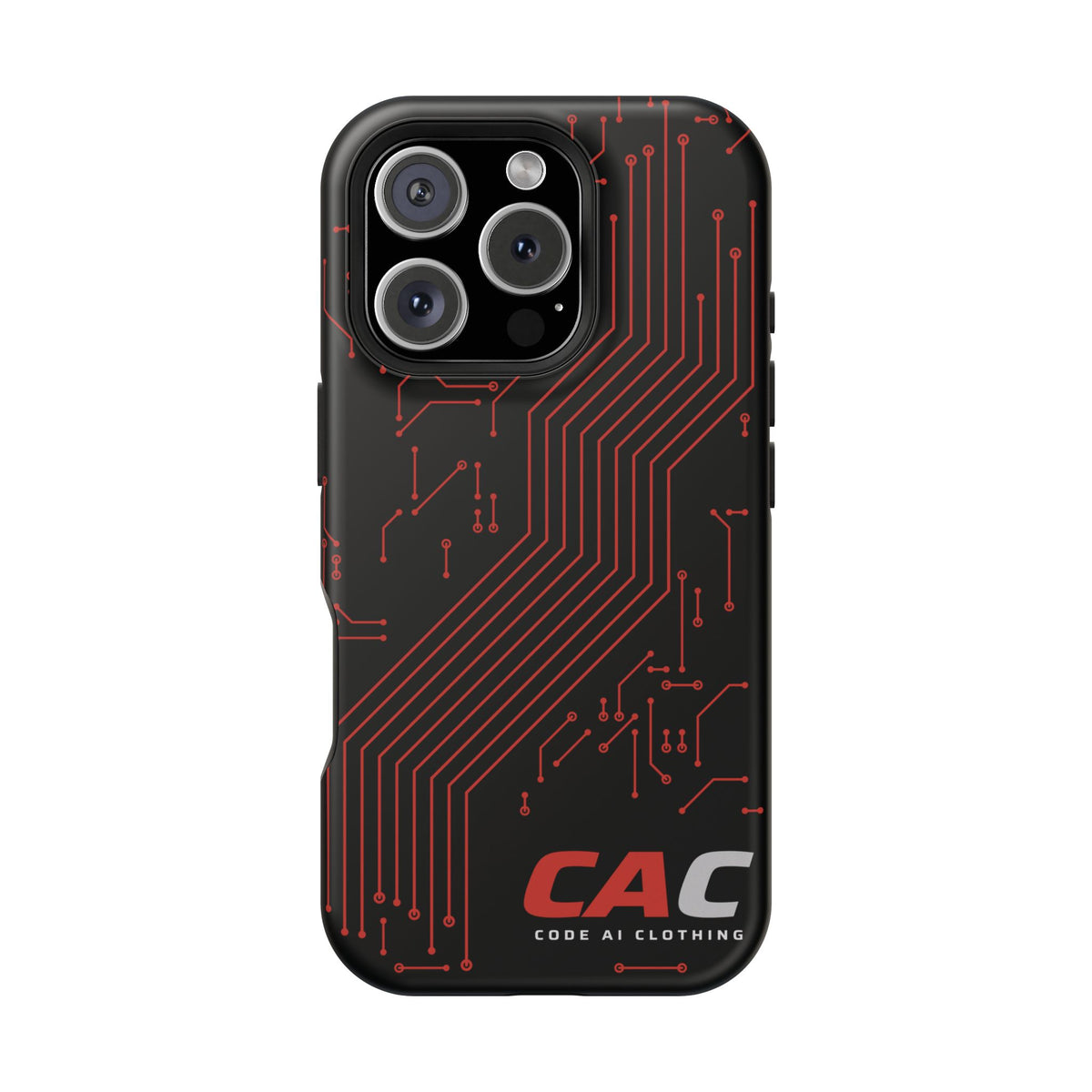 Code AI Circuit Phone Case