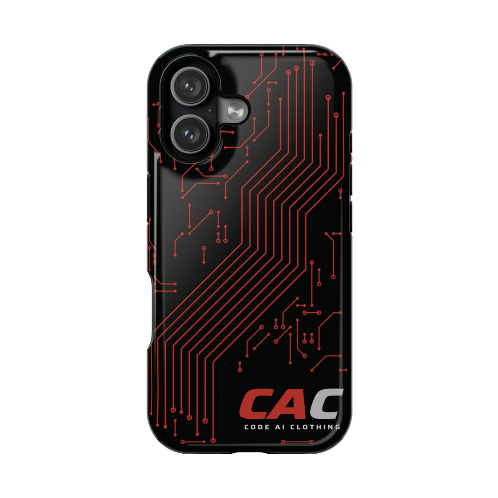 Code AI Circuit Phone Case