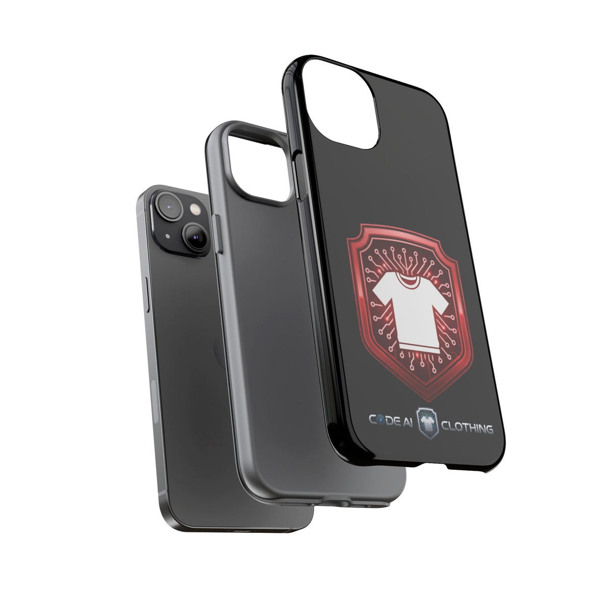 Red and White Code Case