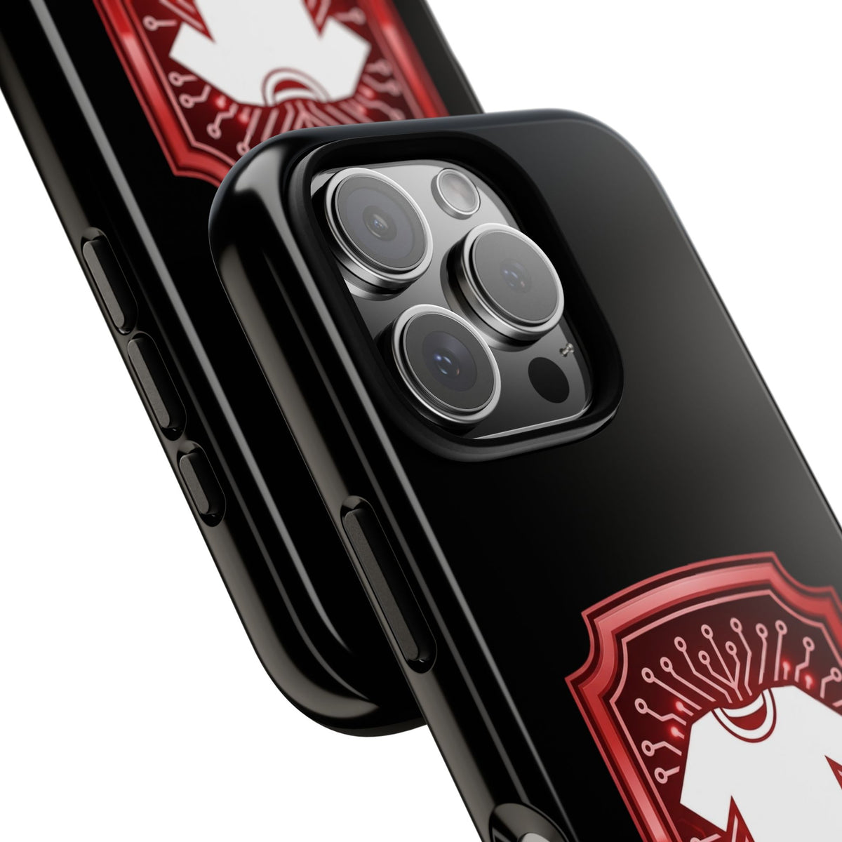 Red and White Code Case