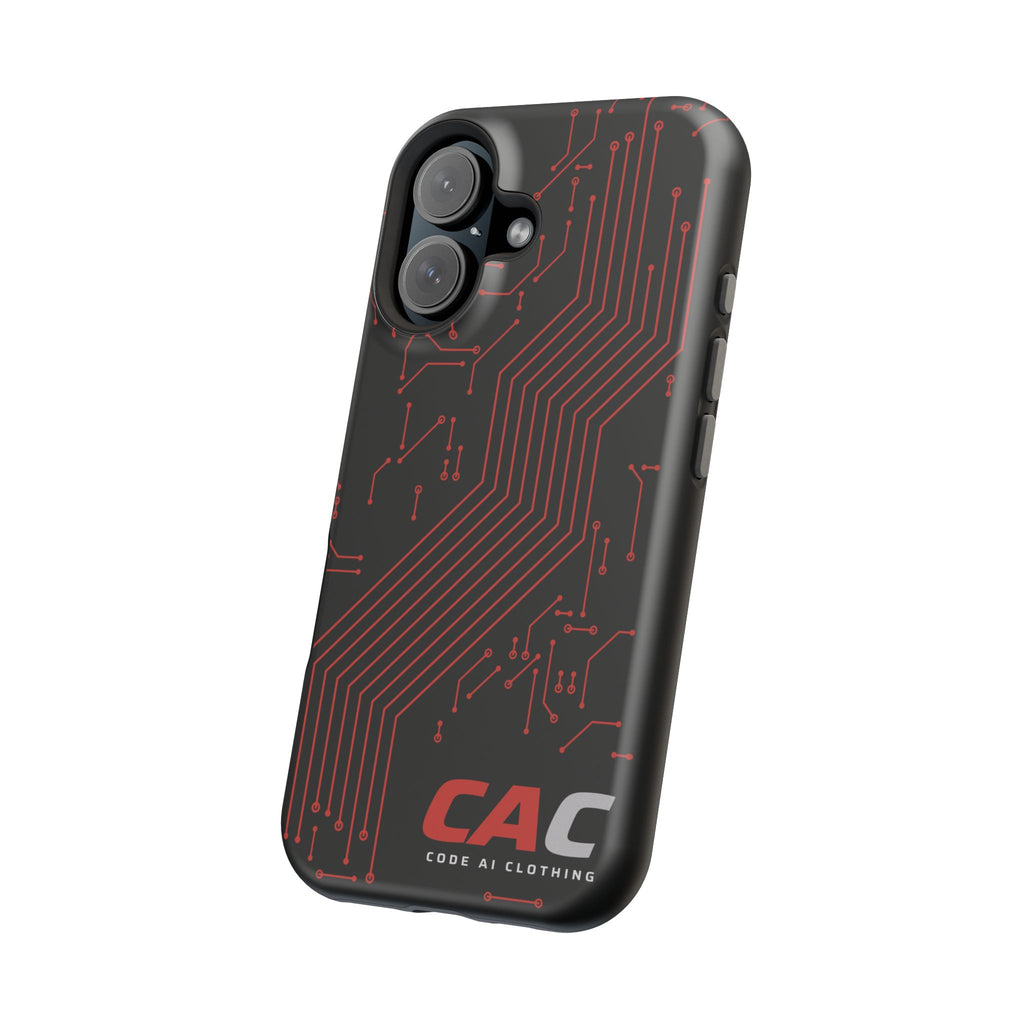 Code AI Circuit Phone Case