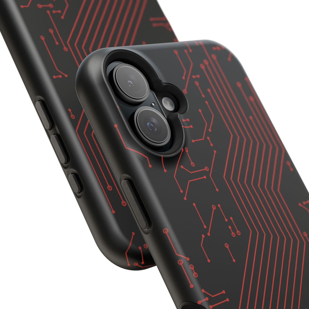 Code AI Circuit Phone Case