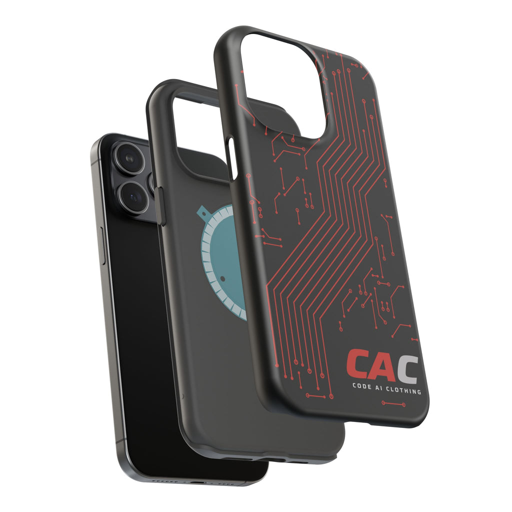 Code AI Circuit Phone Case