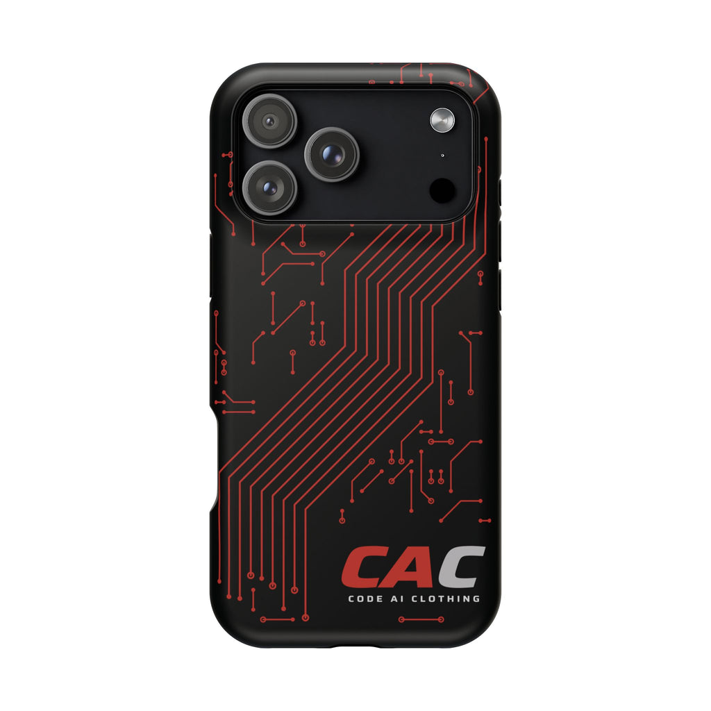 Code AI Circuit Phone Case