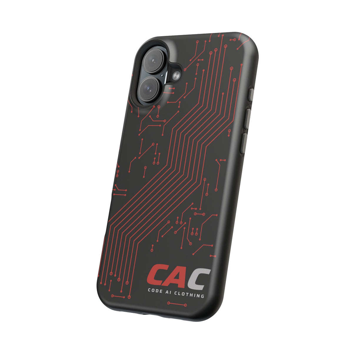 Code AI Circuit Phone Case