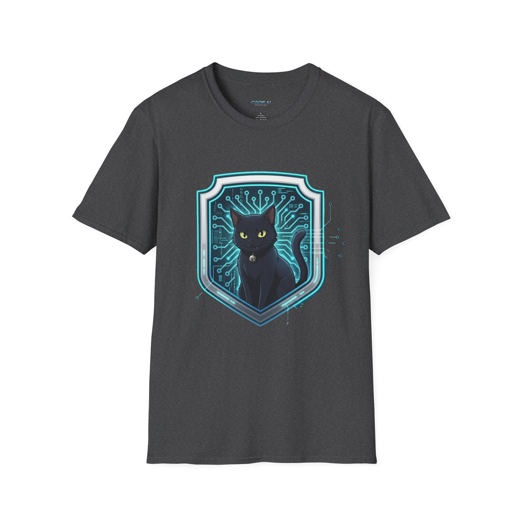 Black Cat Code Softstyle Tee