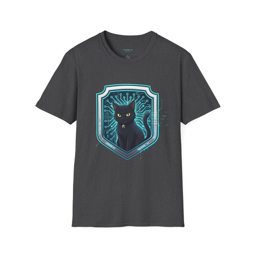 Black Cat Code Softstyle Tee