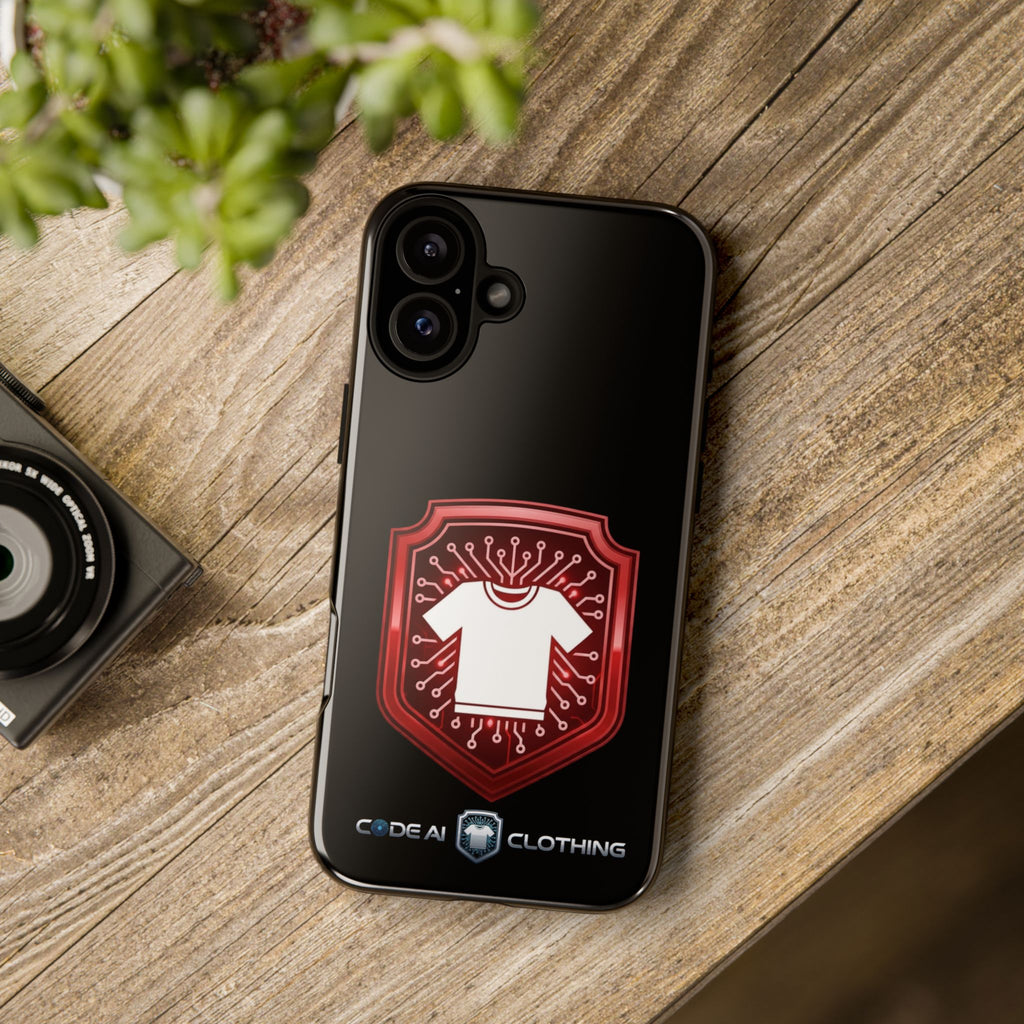 Red and White Code Case