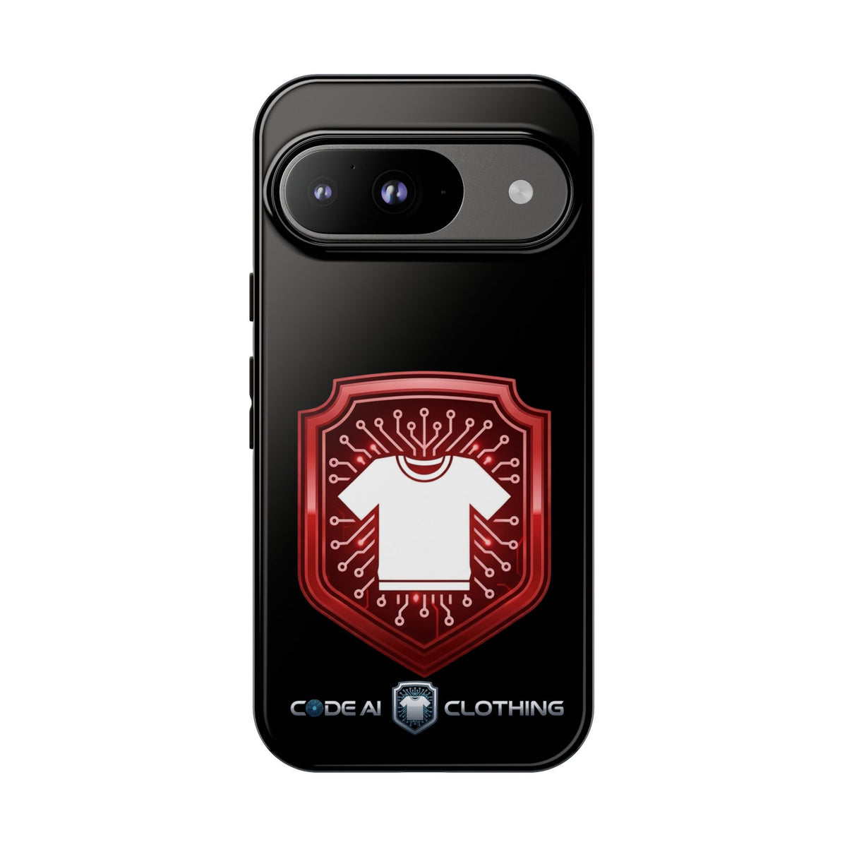 Red and White Code Case