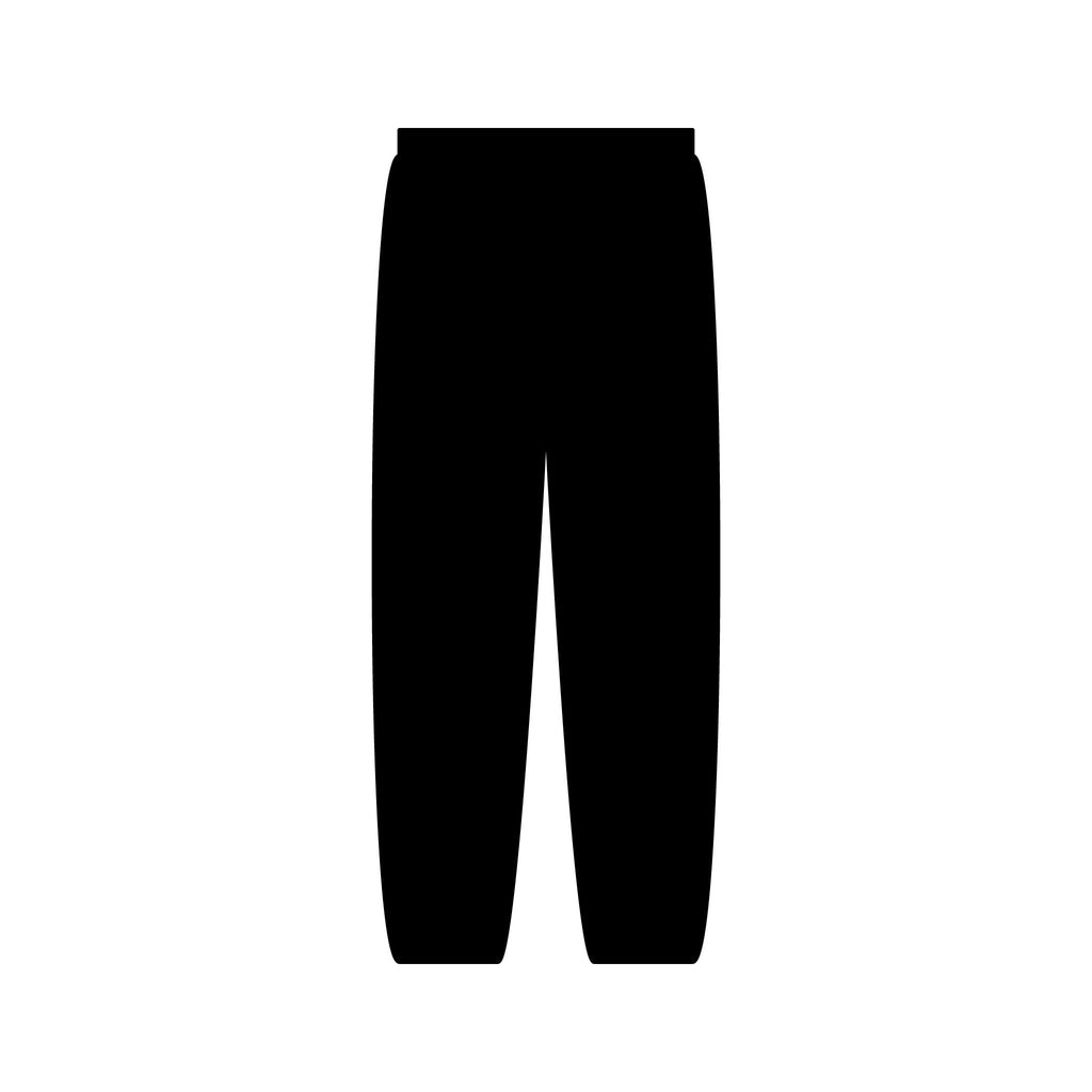 Red and white CodeAiclothing sweatpants