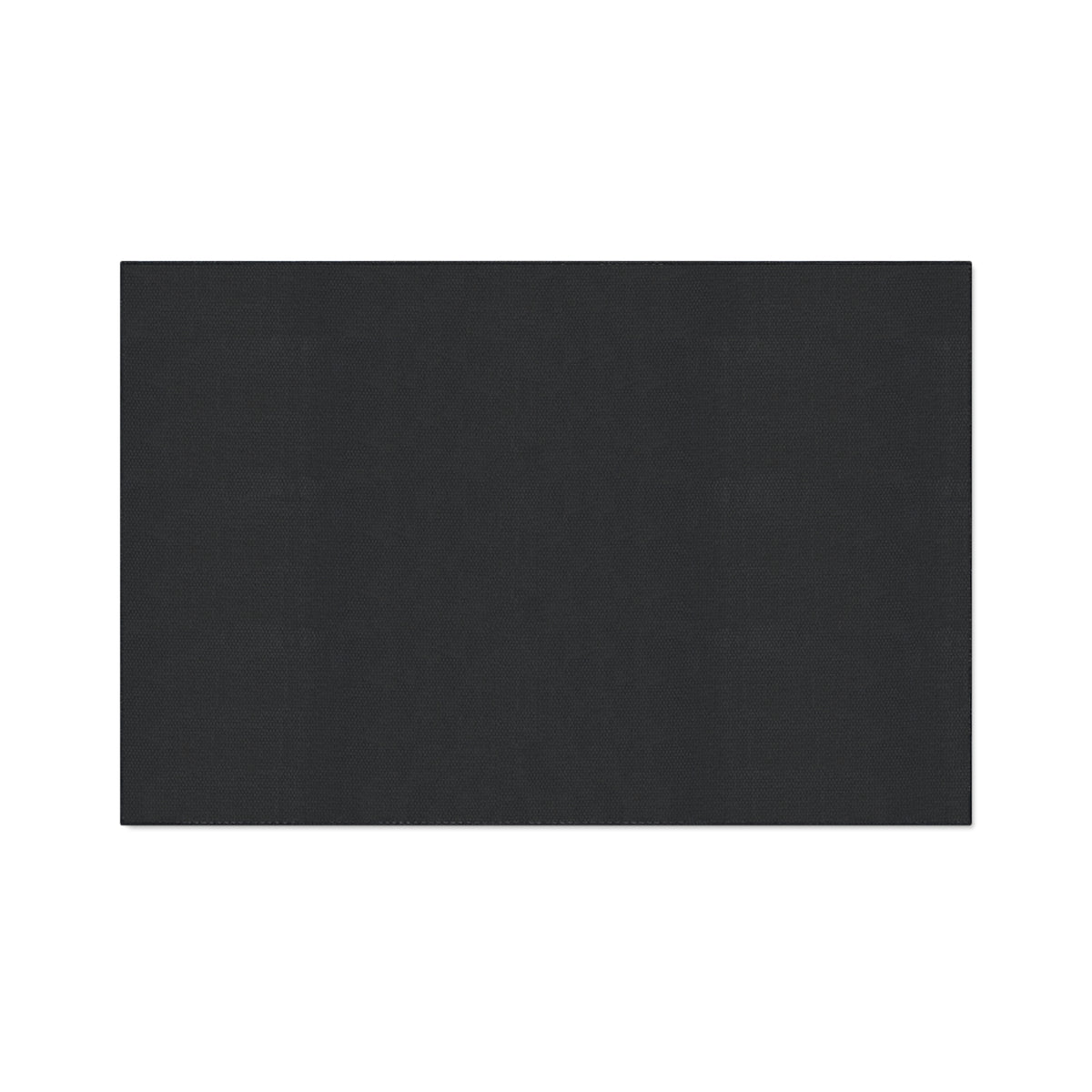 Gothic Red Monogram Floor Mat — Heavy Duty Decorative Rug
