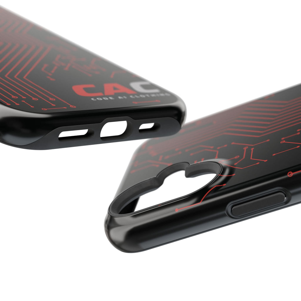Code AI Circuit Phone Case