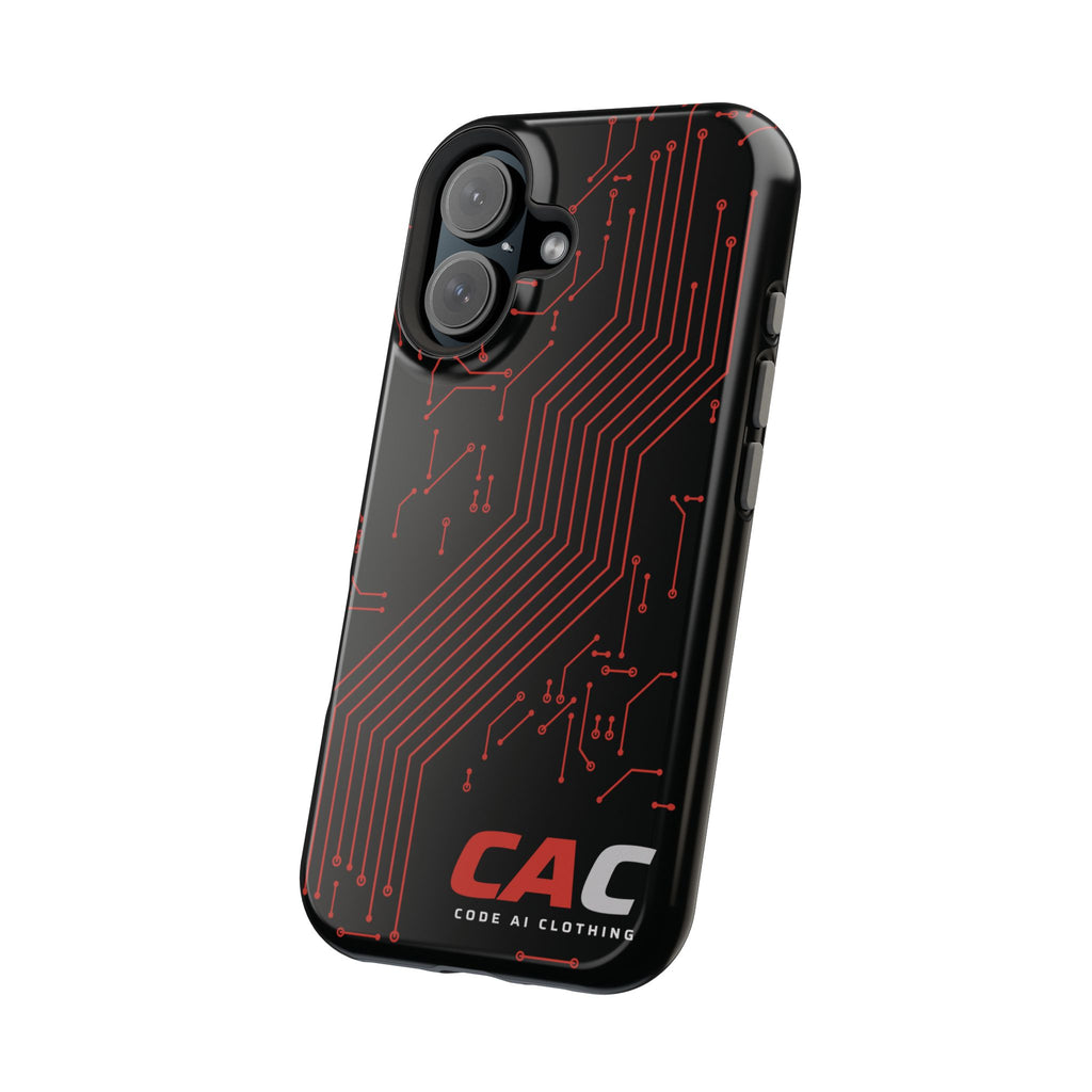 Code AI Circuit Phone Case