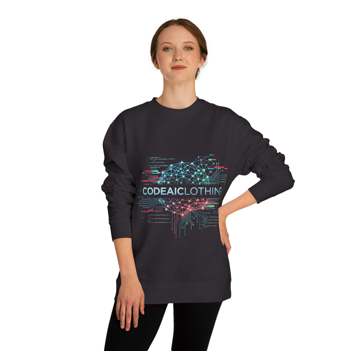 CodeAiclothing Crew Neck Sweatshirt