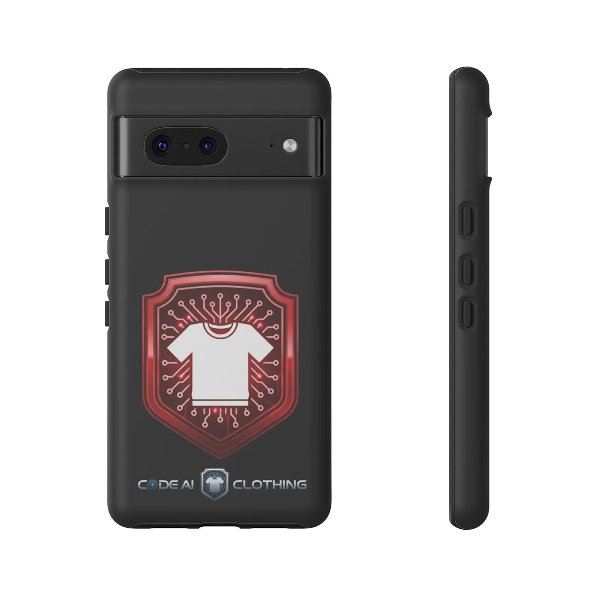 Red and White Code Case