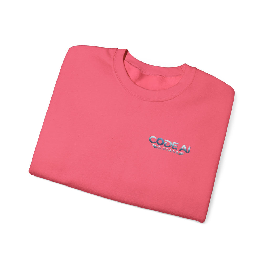 Pink shield Heavy Blend™ Crewneck Sweatshirt