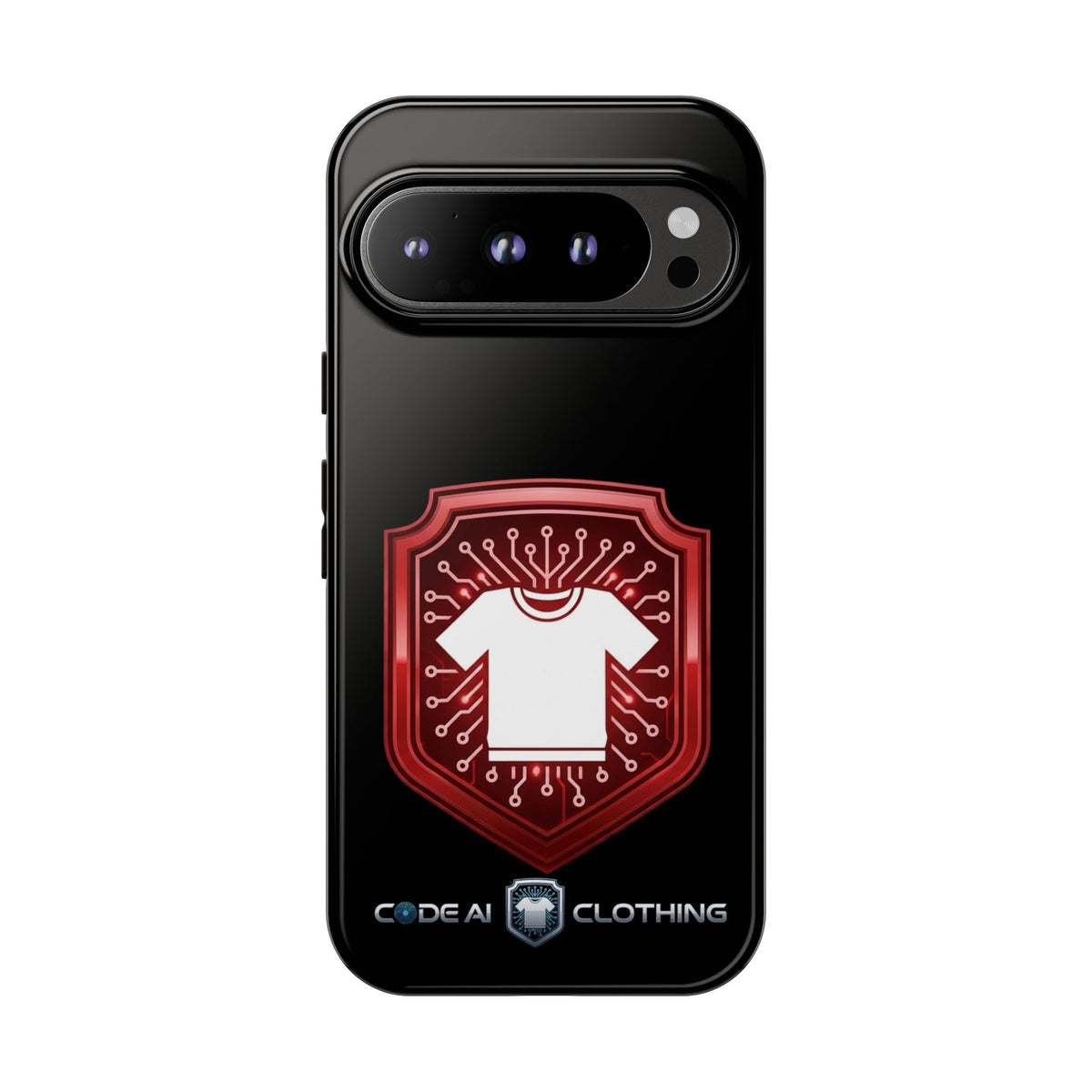 Red and White Code Case