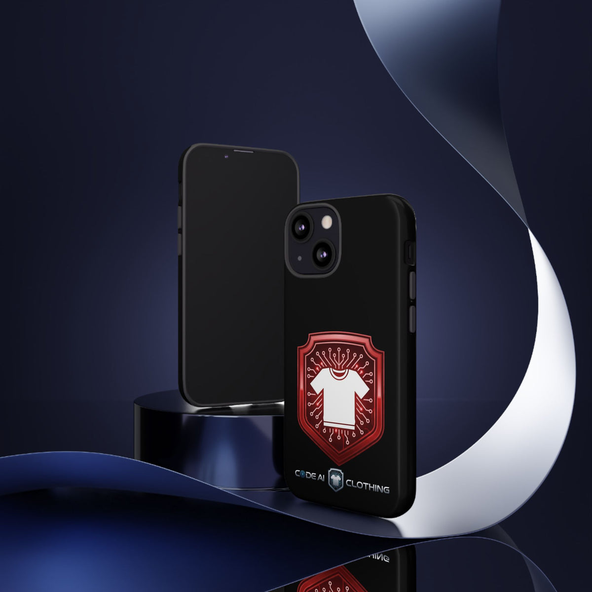 Red and White Code Case