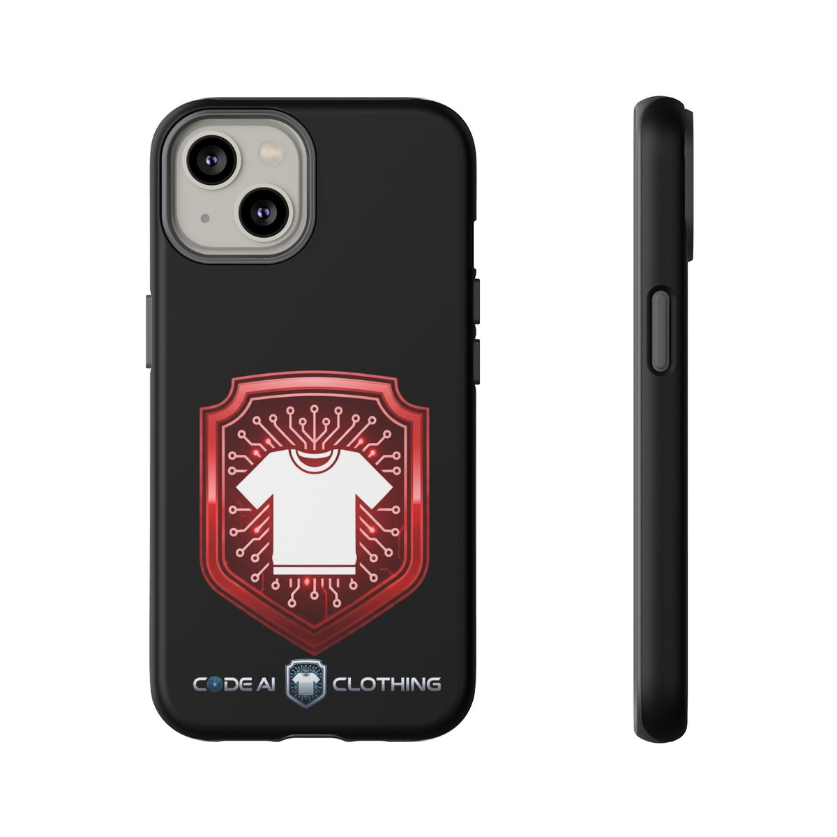 Red and White Code Case