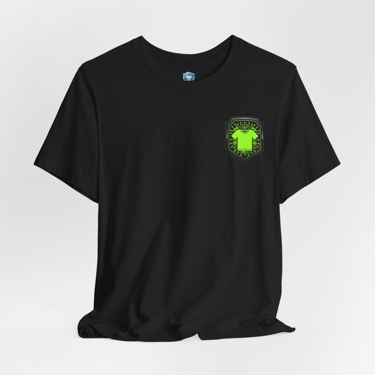 Neon Green Code Tee