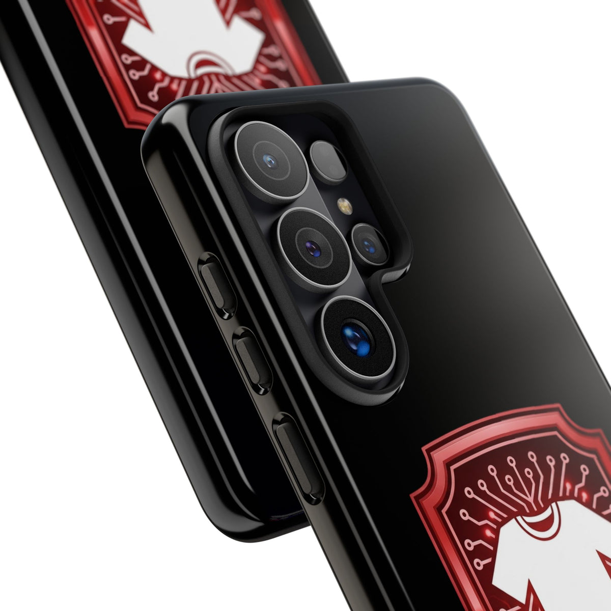 Red and White Code Case