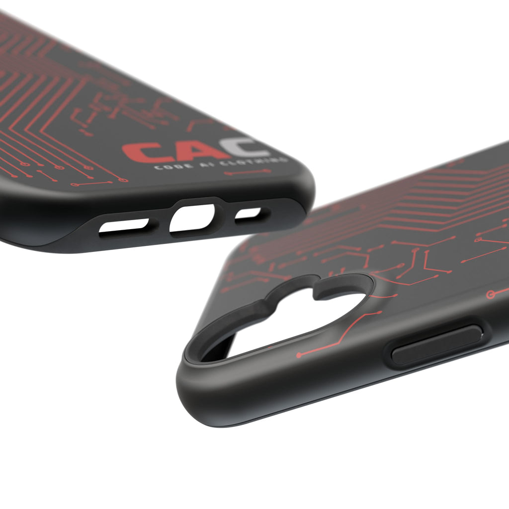 Code AI Circuit Phone Case